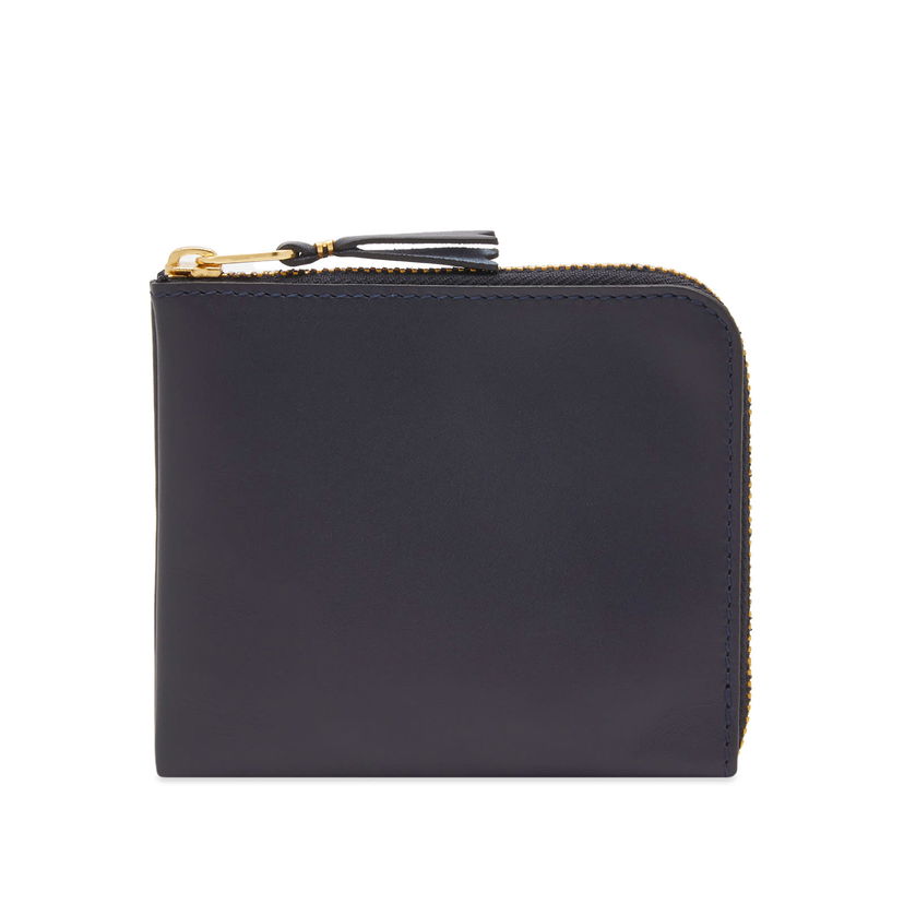 Denarnica Comme des Garçons Classic Leather Zip Wallet Modra | SA3100NVY
