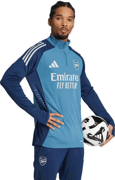 Majica adidas Originals Arsenal AFC TR TOP 2025/26 Long Sleeve Training Top Modra | jj1815, 3