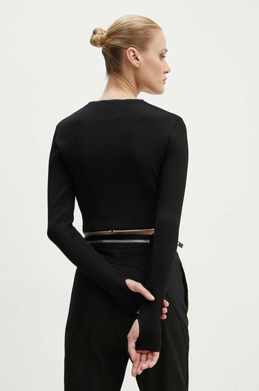 Pleteni pulover HELIOT EMIL Sweater Črna | PREAW24.W.07.064.BLK01, 2