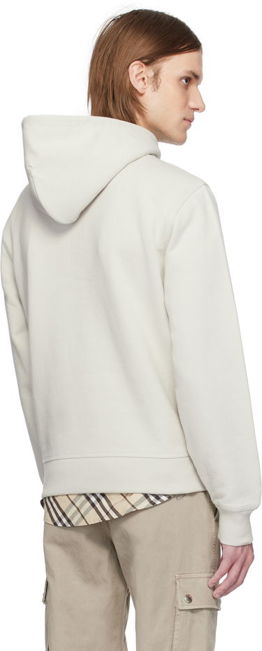 Pulover Burberry Burberry Knot Logo Cotton Hoodie Bež | 8106292, 2