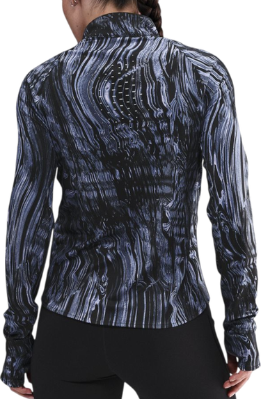 Majica Nike Wavy Pattern Swift Quarter-Zip Running Top Večbarvna | hv8921-499, 1