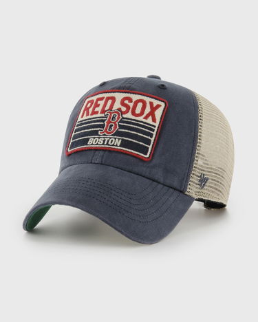 Kapa '47 Brand '47 Boston Red Sox Four Stroke Clean Up Adjustable Hat Mornarica | B-FRSTK02BXP-VN, 0