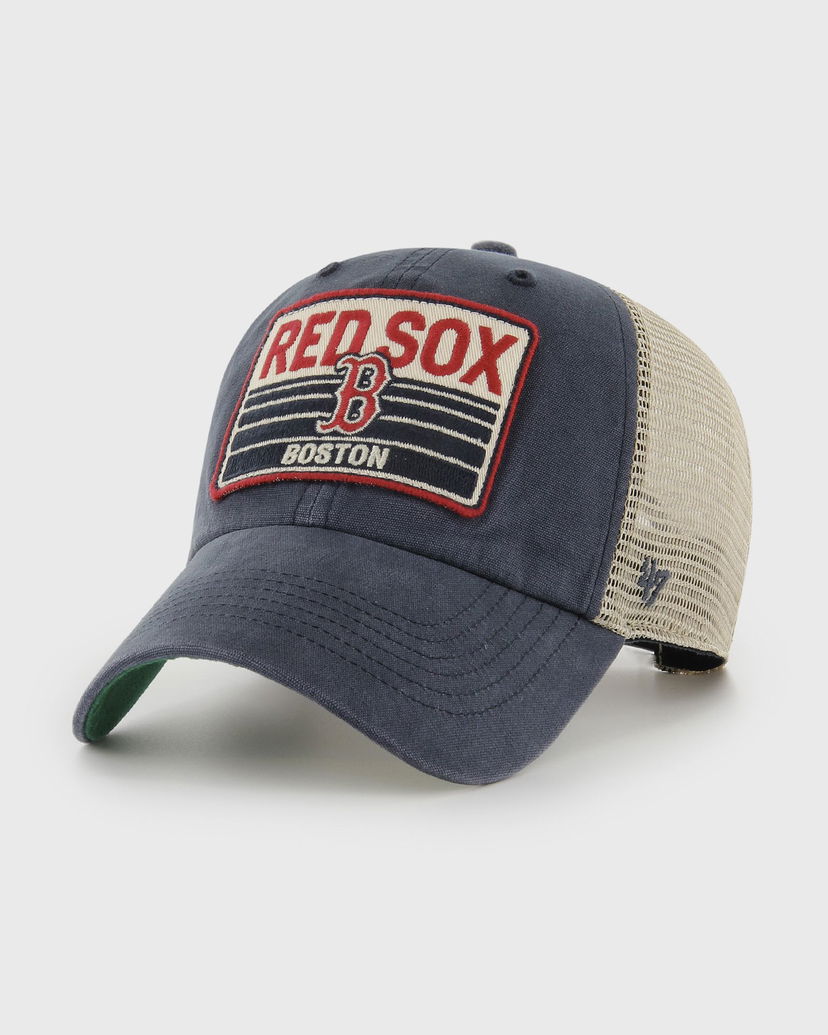 Kapa '47 Brand '47 Boston Red Sox Four Stroke Clean Up Adjustable Hat Mornarica | B-FRSTK02BXP-VN