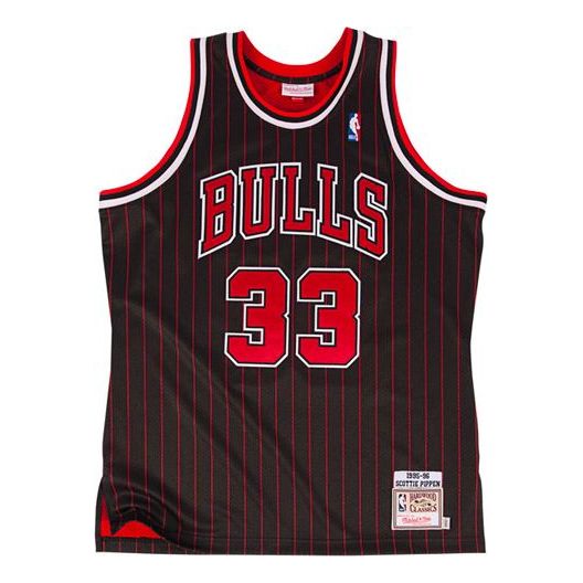 Dres Mitchell & Ness Mitchell & Ness NBA Chicago Bulls Jersey Črna | 7226-300-95SPIPP