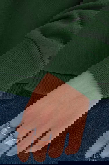 Pulover FJÄLLRÄVEN Hoodie With Print Zelena | F84144.678, 3