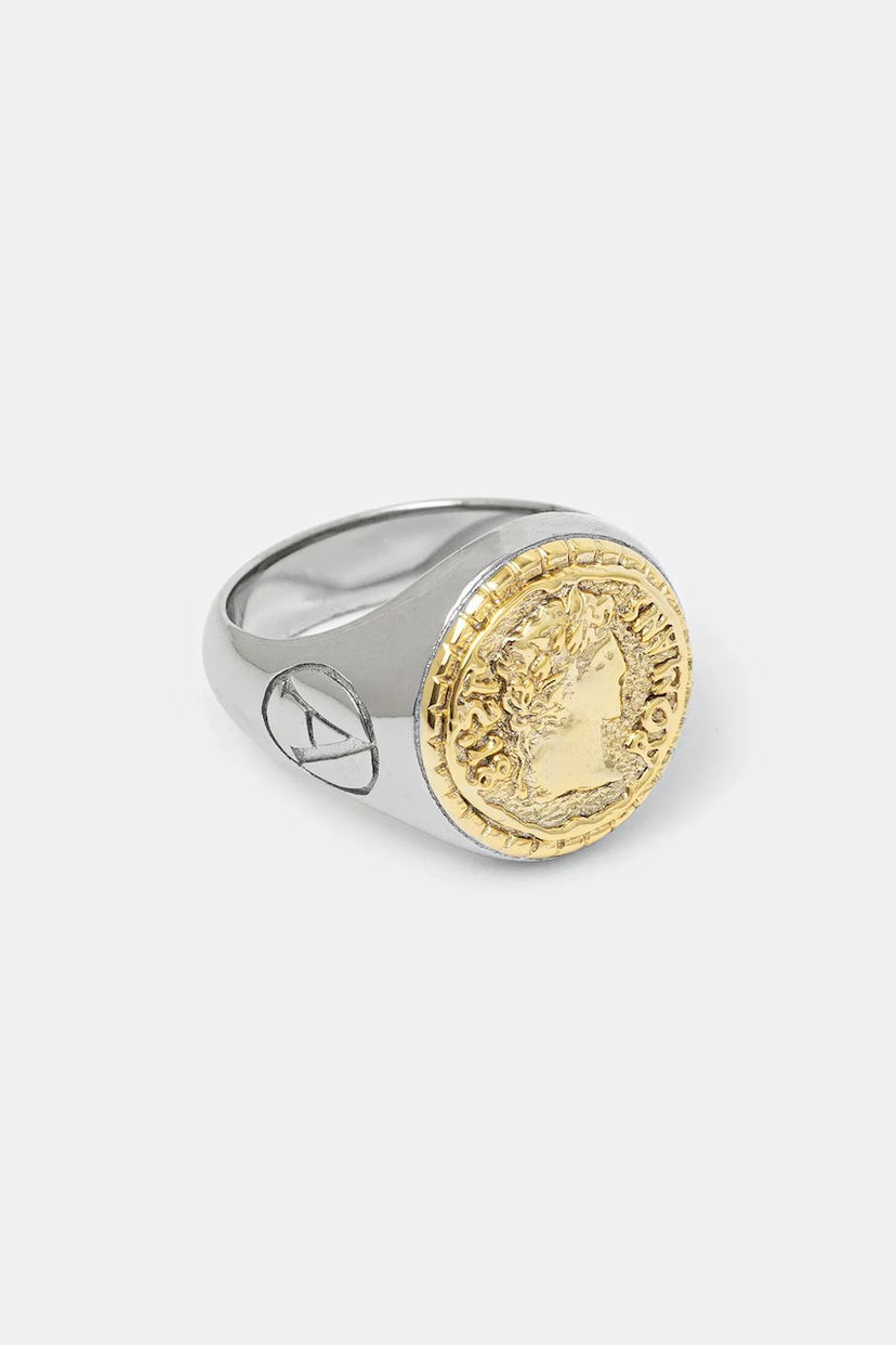 Prstan Aries Aries Signet Ring Kovinski | AR9020303
