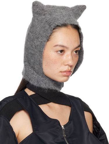 Šala Coperni Coperni Knitted Horn Balaclava Siva | COPSA06Y3005, 1
