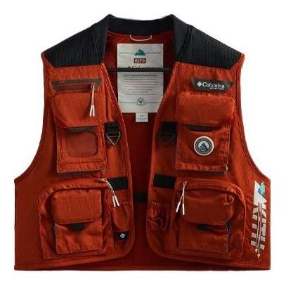 Telovnik KITH KITH For Columbia Henrys Fork Fishing Vest Rdeča | XM8540-838