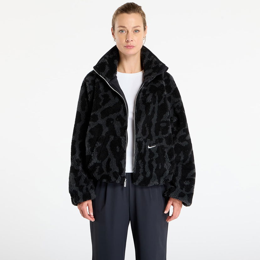 Jakna Nike Sportswear High-Pile Fleece Jacket Črna | HV2070-010