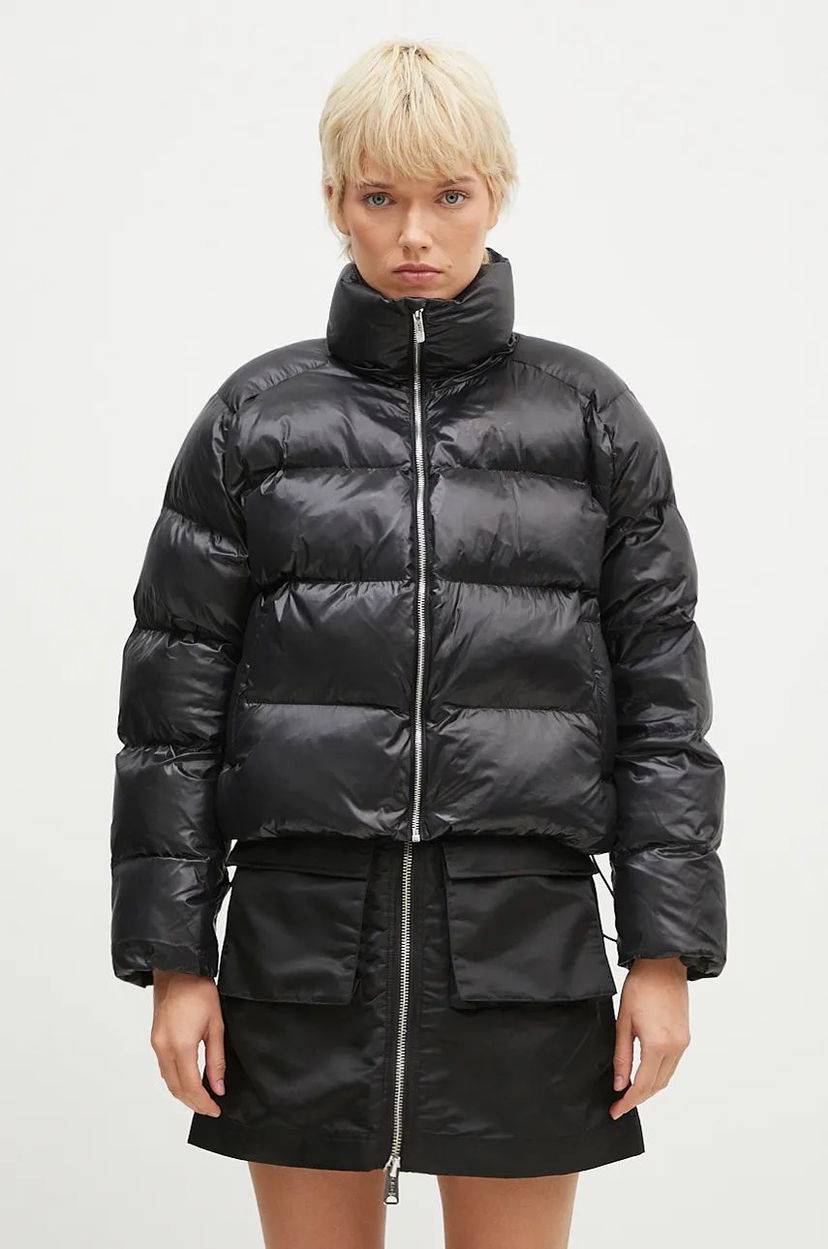 Puhovka Puma Shiny Puffer Jacket Črna | 626514