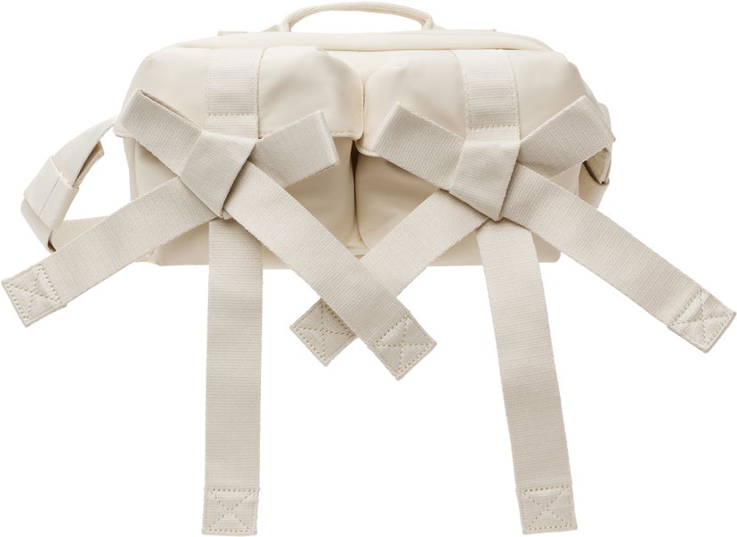 Torbice za okoli pasu Simone Rocha Simone Rocha Beaded Classic Bow Crossbody Bag Bela | BAG149B 0761