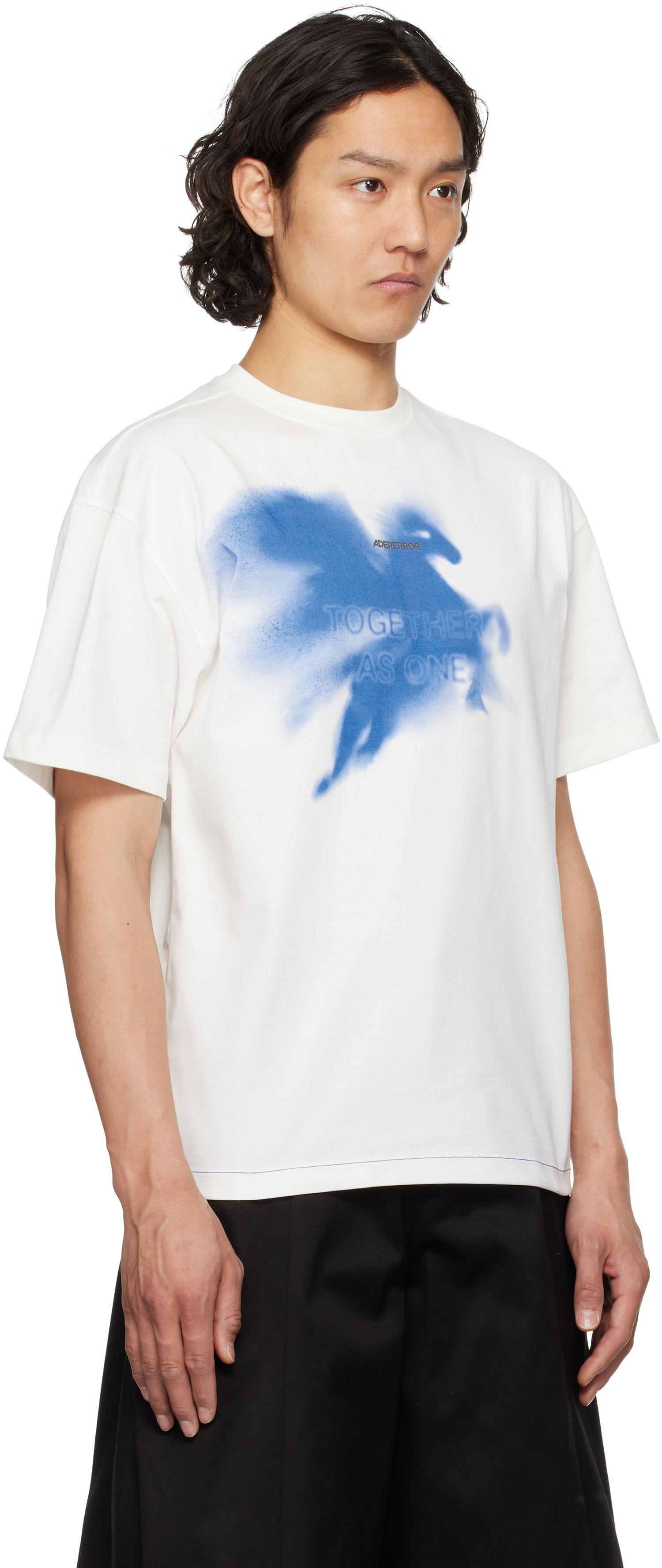Majica ADER ERROR ADER error 0108 Pegasus Graphic T-Shirt Bela | BO01SSTS0108OW, 1