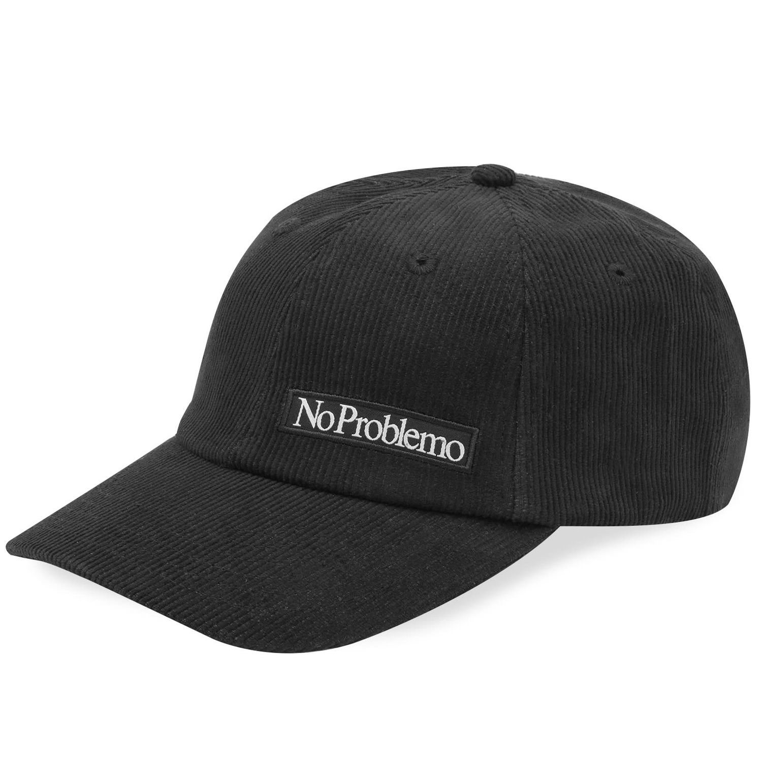Kapa Aries Mini Problemo Corduroy Cap Črna | FUAR90001-BLK, 0