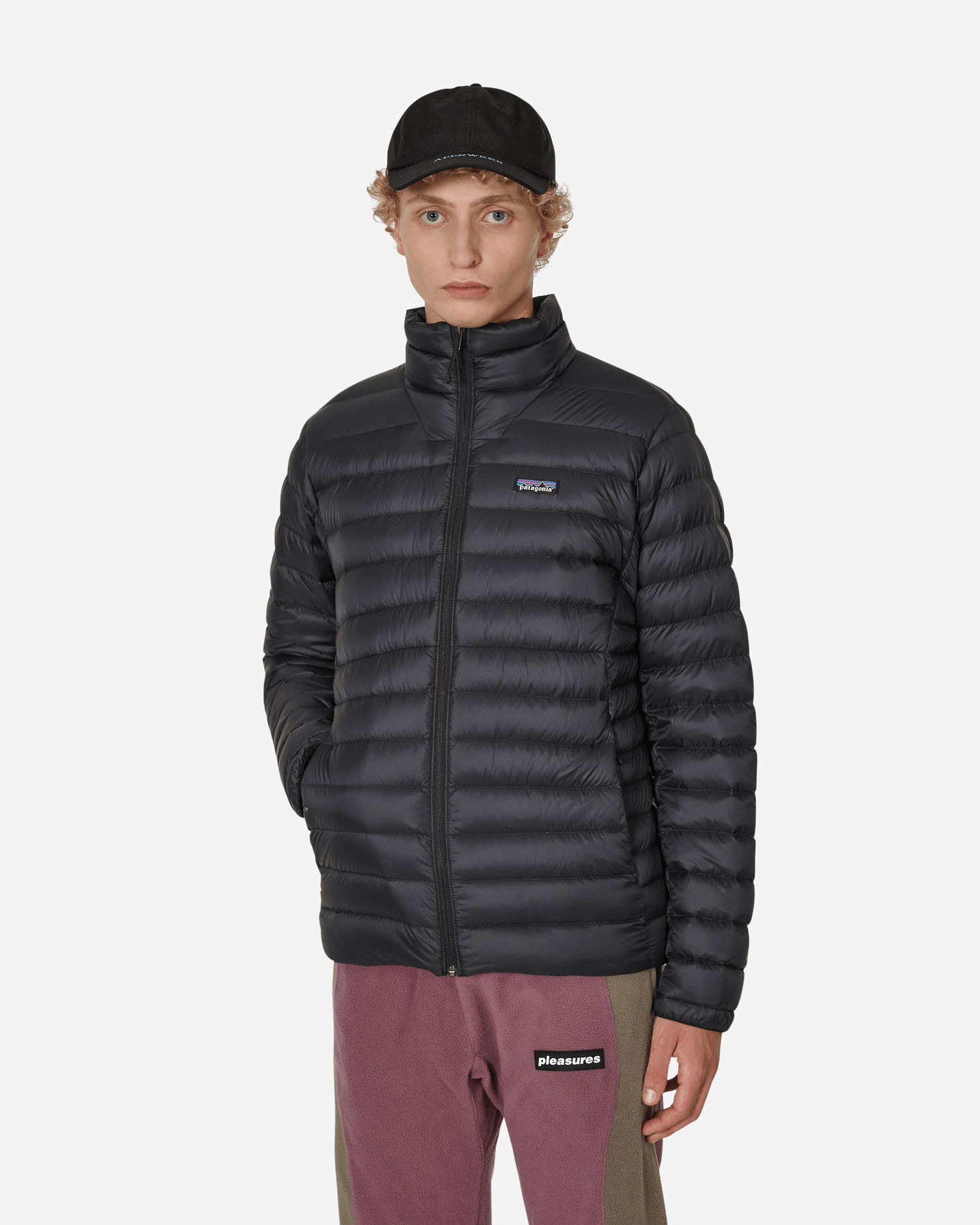Puhovka Patagonia Down Sweater Jacket Črna | 84675-BLK, 0