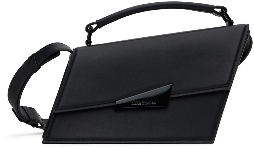 Torba za čez ramo Acne Studios Mini Distortion Bag Črna | A10156-, 0