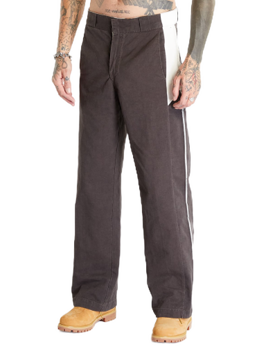 Hlače HERON PRESTON Vintage Wash Canvas Trousers Rjava | HMCG010F23FAB0036000