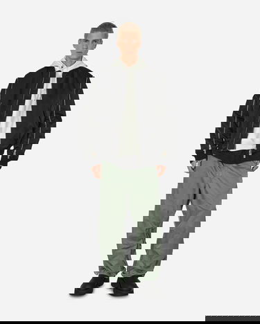 Bomber jakna Off-White Arrow Embroidered Zip Bomber Jacket Black Črna | OMEH052F23FAB001 1010, 4