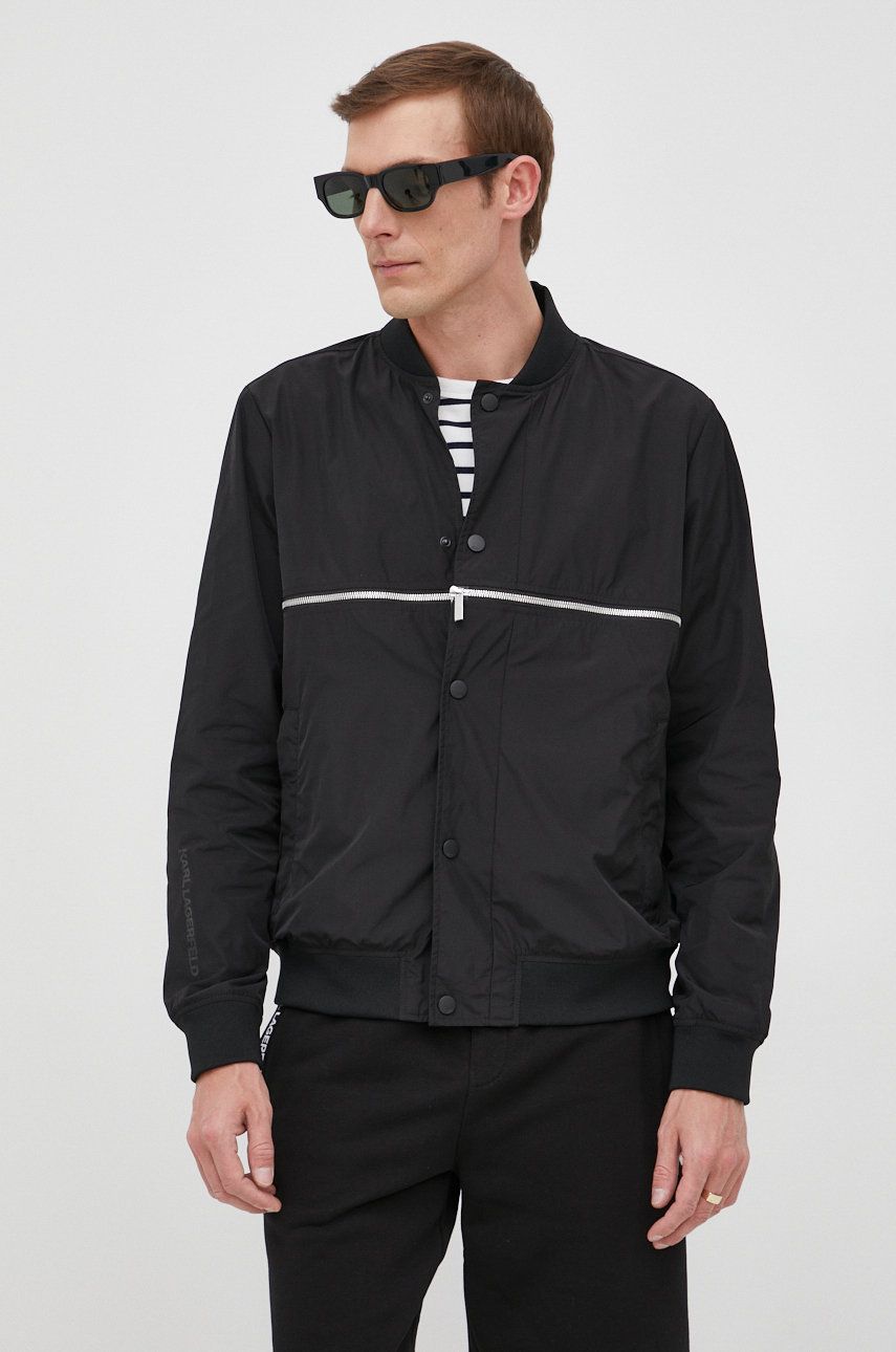 Jakna KARL LAGERFELD Jacket Črna | 521504.505002, 0