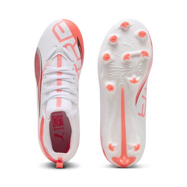 Superge in čevlji Puma ULTRA 5 MATCH FG/AG Bela | 108167_01, 3