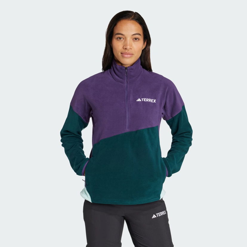 Jakna adidas Performance Terrex Multi Climawarm Fleece Jacket Lila | JN0939