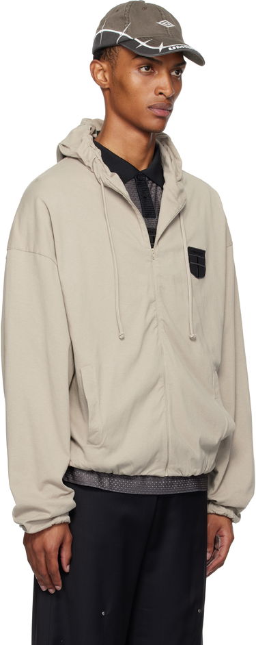 Pulover Umbro Umbro Crest Jersey Hoodie Bež | UBMW0245JY61, 1