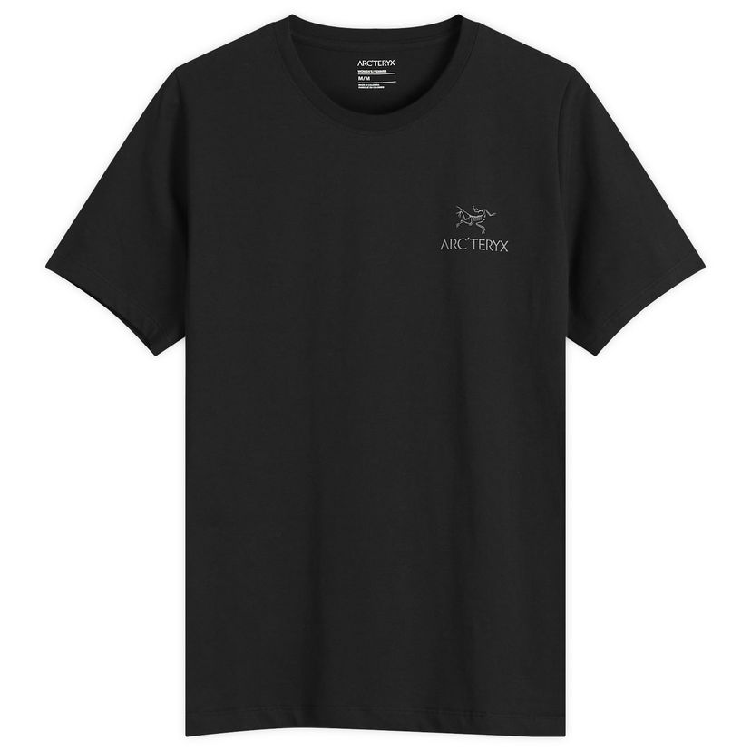 Majica Arcteryx Emblem Short Sleeve T-Shirt, Size Large Črna | X000009502-002291