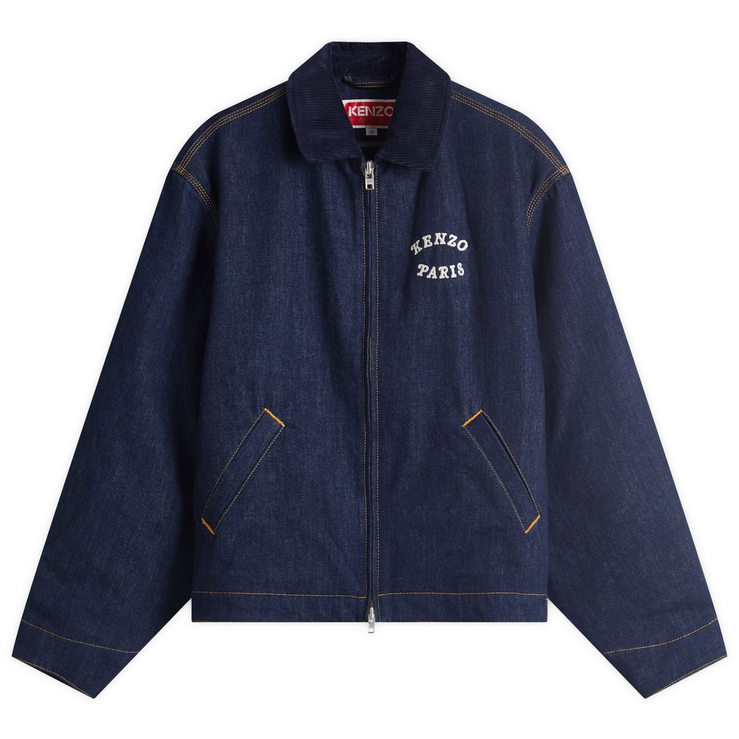 Jakna KENZO Verdy Collection Padded Workwear Jacket, Size Medium Modra | FF55DV1136B1-DM, 0