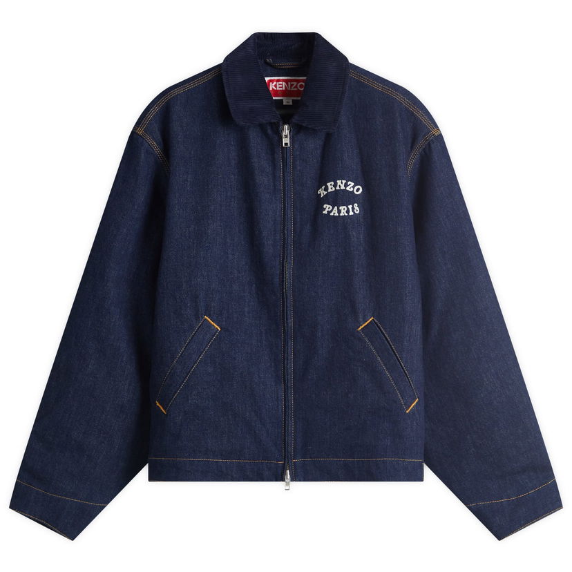 Jakna KENZO Verdy Collection Padded Workwear Jacket, Size Medium Modra | FF55DV1136B1-DM