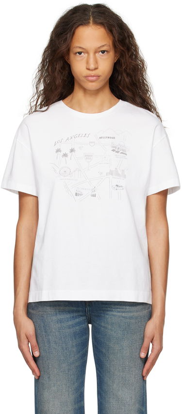 Majica rag & bone Mica City Graphic T-Shirt Bela | WCC24ST004MC04, 0