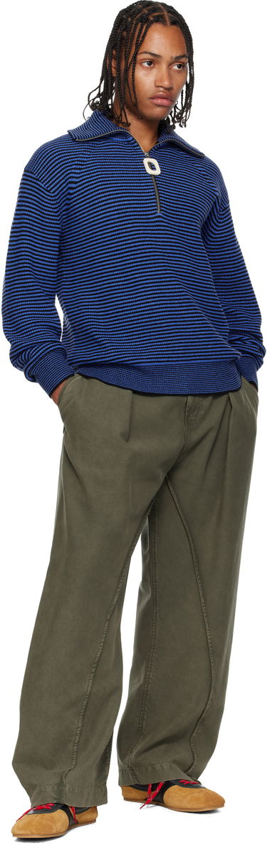 Hlače JW Anderson Twisted Seam Trousers Zelena | TR0423-PG1600, 3