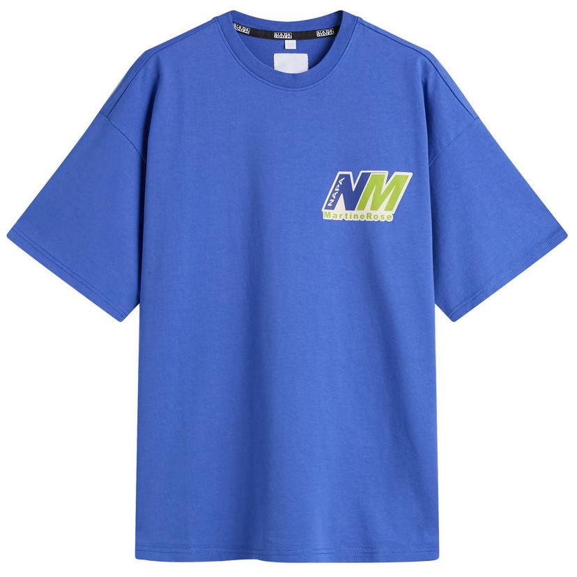 Majica Napapijri Martine Rose Logo T-Shirt Modra | NP0A4HEW-BE1