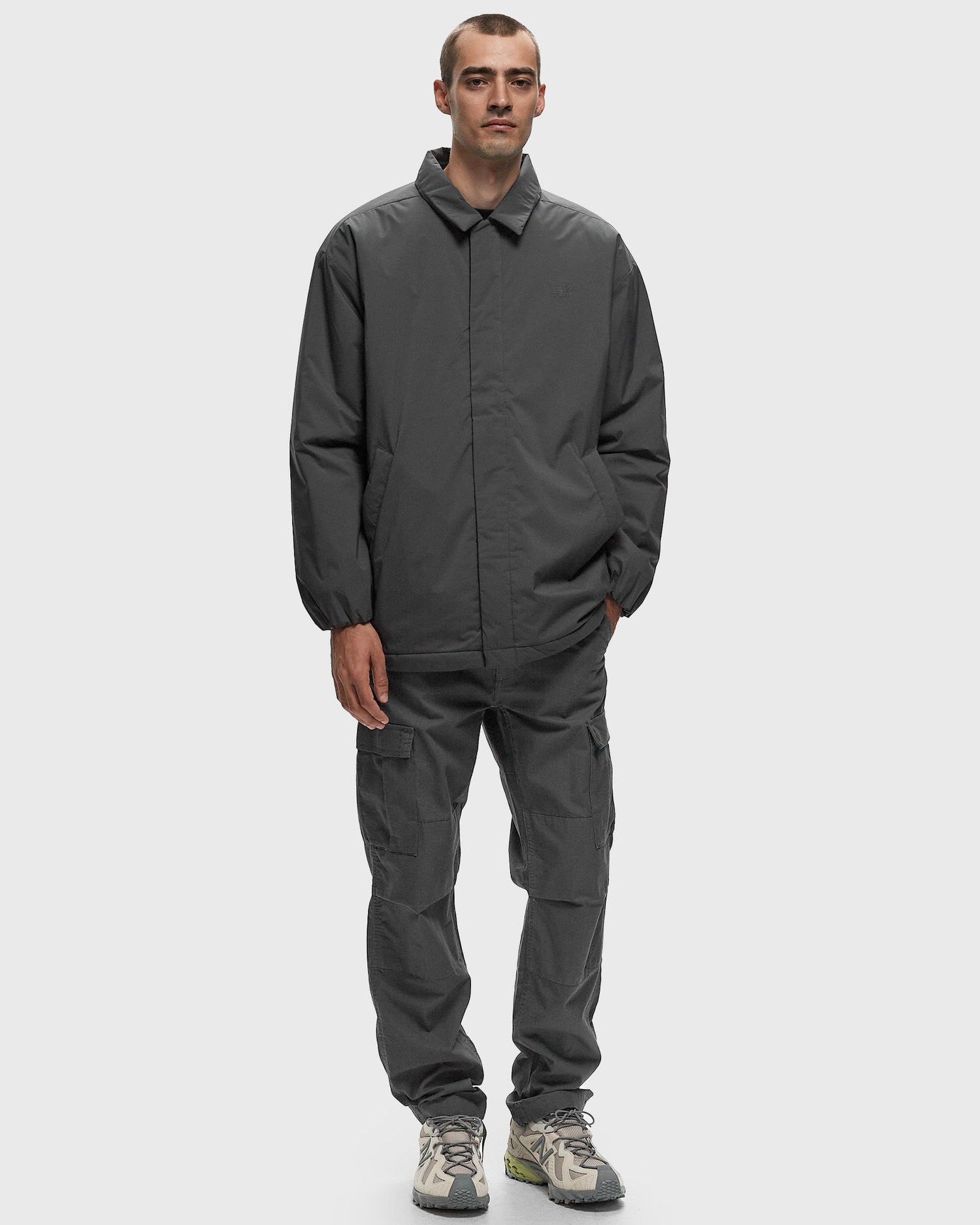 Jakna New Balance Coaches Jacket Črna | MJ43504-ACK, 1
