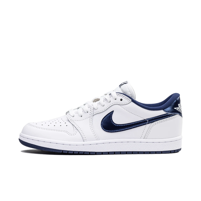 Superge in čevlji Jordan Air Jordan 1 Low '85 "Metallic Navy" Bela | FB9933-141