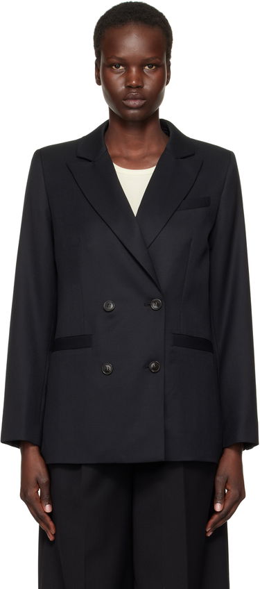 Plašči A.P.C. A.P.C. Lucy Double-Breasted Blazer Črna | WOAPO-F03212, 0