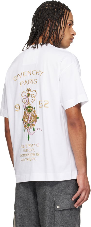 Majica Givenchy Givenchy Regular Fit Tee Bela | BM71MGGYPW100, 2