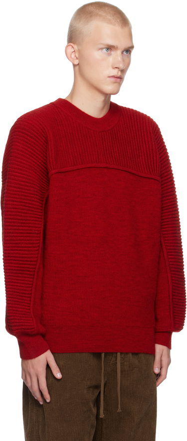 Pleteni pulover ISABEL MARANT Isabel Marant Acolin Knit Sweater Rdeča | PU0594HA-B4L01H, 1
