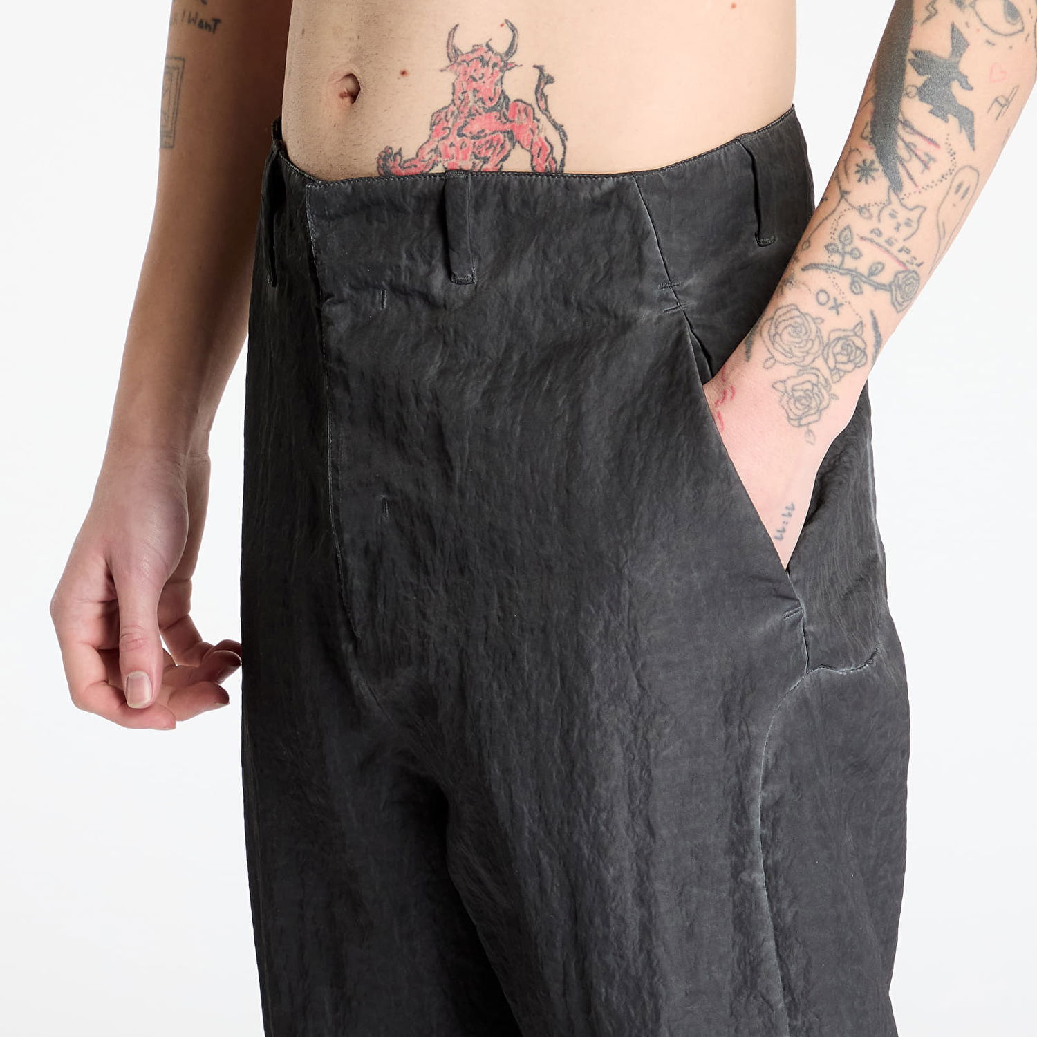 Cargo hlače A-COLD-WALL* A-COLD-WALL* Form .2 Pants Črna | ACWMB313 Black, 1