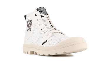 Superge in čevlji Palladium Pampa Demodog Stranger Things High-Top Boot Bela | 74497-180-M, 2
