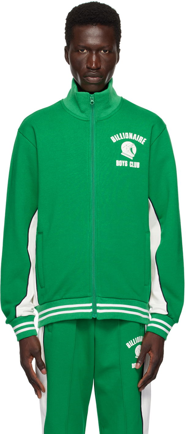 Jakna BILLIONAIRE BOYS CLUB Billionaire Boys Club Paneled Track Jacket Zelena | B24237, 0