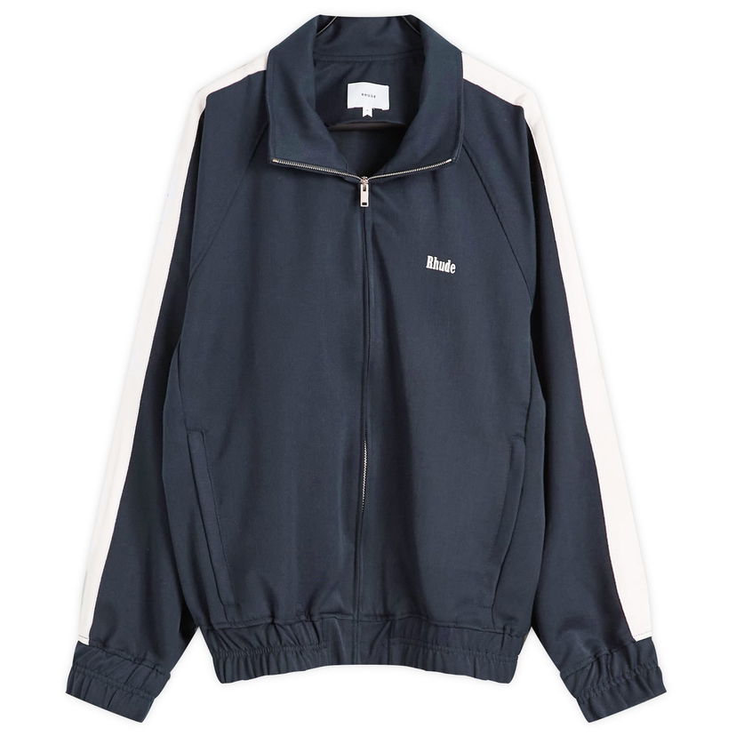 Bomber jakna Rhude Rhude Hamptons Traxedo Track Jacket, Size Large Mornarica | RHPS25ST011130043