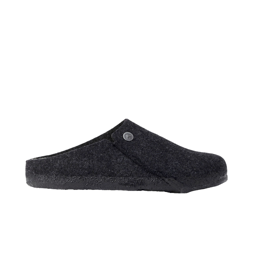 Superge in čevlji Birkenstock Zermatt Shearling Clog Wool Felt Anthracite Črna | 1015090/1015084