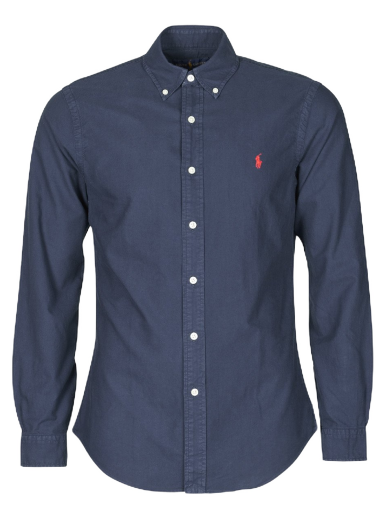 Srajce Polo by Ralph Lauren Long Sleeve Shirt Mornarica | 710723610003-NOOS