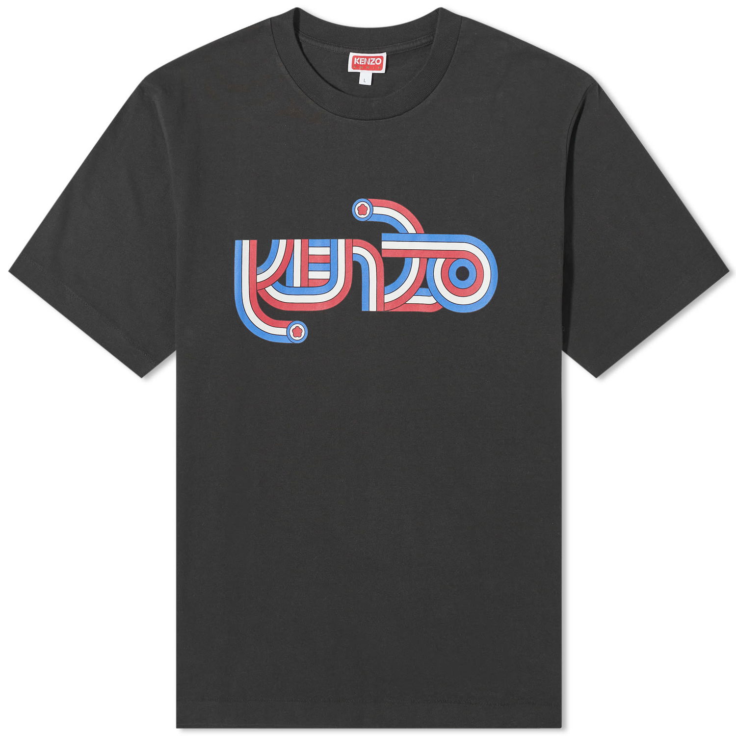 Majica KENZO Target Logo T-Shirt Black Črna | FD65TS1094SY-99J, 0