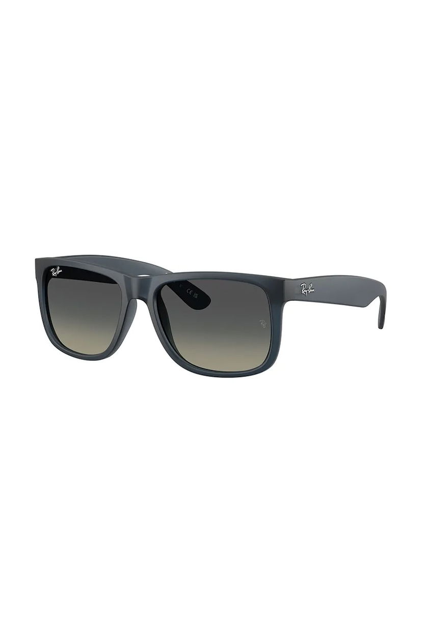 Sončna očala Ray-Ban JUSTIN Gradient Rectangular Frame Sunglasses Siva | 0RB4165