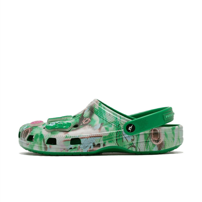 Superge in čevlji Crocs Futura Laboratories x Classic Clog "Green Ivy" Zelena | 209622-3WH