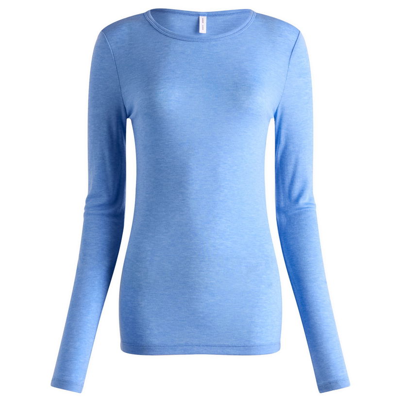 Majica Samsoe Samsoe Samsøe Samsøe Sadou Long Sleeve T-Shirt Modra | F10000014-164020TCX