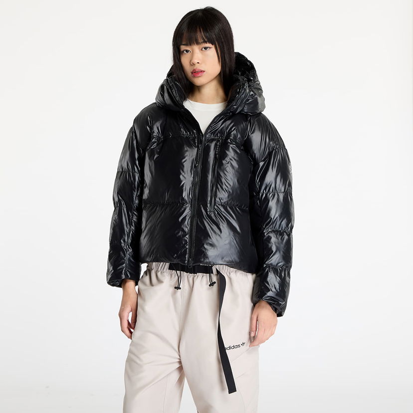 Puhovka adidas Performance Short Puffer Jacket Črna | IW9842