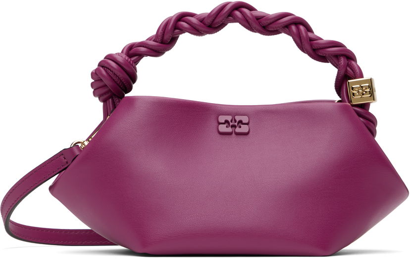 Torbica GANNI GANNI Mini Bou Bag Lila | A6511