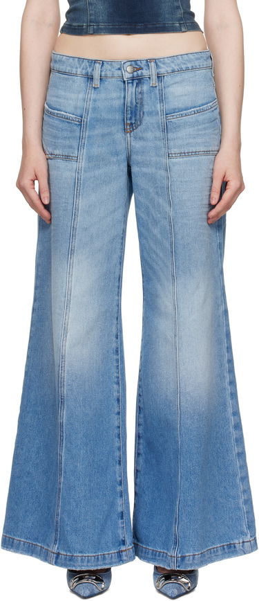 Kavbojke Diesel D-Akii Flare Jeans Modra | A12808 0CLBA, 0