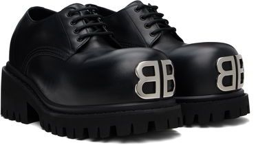 Oblačila Balenciaga Balenciaga Stomper Derbys Črna | 807326WCDA0, 3